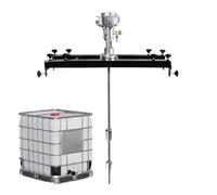 QUSYZD Mélangeur de Peinture électrique sur Socle, Machine à mélanger la Peinture Industrielle, mélangeur à cuve, équipement de mélange de Peinture pour agitateur à Dissolution, 3,3 Cylinder-S