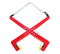 QUSYZD Pince de Levage Robuste pour Granit - Pince de Levage Verticale pour Pierres, capacité de 1300 kg, mâchoire réglable pour Une Coupe Efficace des Bordures, 43 cm (17,17in