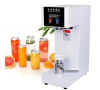 QUSYZD Scelleuse de boîtes, scellage Intelligent Haute Vitesse pour boîtes de thé et Bubble Tea, idéale pour Un Usage Commercial en Magasin, Blanche - 220 V,White-220V