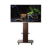 QUSYZD Support TV au Sol pour écran Plat/incurvé de 32 à 65 Pouces, Support de conférence pour Chambre à Coucher et Salon.,