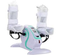 QUSYZD Vélo d'exercice électrique Portable pour Genoux et Jambes, réglable, avec télécommande et Support en Coton.,Cotton Bracket
