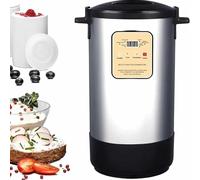 QUSYZD Yaourtière Professionnelle en Acier Inoxydable, Machine à Fermentation Automatique, yaourtière Multifonction entièrement Automatique pour Fruits, 18 L, 12 L,12L