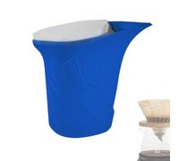 Qutalmi Cafetière de camping - 360 ml en silicone - Machine à café portable avec une valve - Pour les activités de plein air telles que le camping, la randonnée, le tourisme sac à dos, les