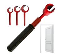 Qutalmi Clé d'écartement de porte, clé de charnière de porte - Clé de réglage de clé de réparation pour charnière de porte - Cintreuse de charnière de porte, outil de réparation de charnière