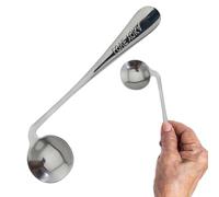 Qutalmi Cuillère à coude Old Man, Cuillère Fourchette Auto-Alimentation Incurvée, coudée pour Les Soins Infirmiers des Personnes âgées, Confortable et sans Danger pour Les Adultes handicapés