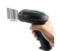 Qutalmi Douchette Code Barre 1D 2D QR Code, Lecteur Code Barre sans Fil, Lecteur Codes-Barres QR Portable, Lecteur de Codes-Barres USB à détection Automatique omnidirectionnelle, KJNI3KJ53SQC8LTLN