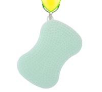 Qutalmi Épurateur en Silicone pour Vaisselle, éponge en Silicone,Brosse à Vaisselle éponge Polyvalente - Épurateur de Casserole à séchage Rapide, Conception de Trous pour Un Rangement Facile,