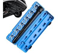 Qutalmi Extracteur de rotule axiale Kit 13 Adaptateurs Acier Renforcé | Outil Rotule Axiale Pour Voiture Automobile Mécaniciens Atelier Maison Extracteur de rotule intérieure de direction [