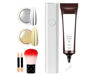 Qutalmi Gel 5D Pour Ongles | Gel Sculpté pour Ongles, de Modelage 5D Séduisant Beauté Toutes Occasions Salon Maison Mariage Femmes et Filles