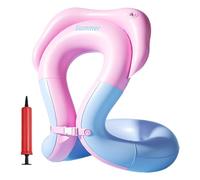 Qutalmi Gilet de Natation Apprenant pour,Veste Flottante Junior - pour Bébé 3 À 15 Ans Piscine Plage Activités Aquatiques