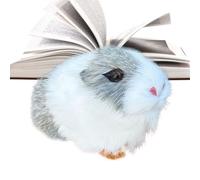 Qutalmi Jouet en Peluche Hamster | Peluche Douce Mignonne À Câliner - Jouets Animaux Drôles À Câliner - pour Compagnon Confort Amateurs d'animaux Collectionneurs Maison Bureau Dortoir Chambre