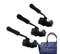 Qutalmi Kit de réparation de curseur de fermeture éclair, fixez l'extracteur de fermeture éclair - Fixez le pack de remplacement de sauvetage amovible à fermeture éclair - Pack de remplacement de