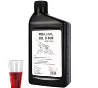 Qutalmi Liquide de frein à huile minérale, huile minérale hydraulique - 500 ml de liquide d'huile de frein,Liquide de frein haute performance, lubrifiant multifonctionnel pour étrier de frein de vélo