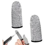Qutalmi Protège-doigts résistants aux coupures, protège-doigts anti-coupures | Protège-pouce respirant,Extension de vie des gants, 2 protections du bout des doigts pour le jardin, la cuisine, le