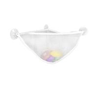 Qutalmi Sac en filet pour jouets de bain, support de jouets pour baignoire pour | Support de suspension d'angle pour sac de d'angle,Rangement de jouets de baignoire, organisateur de filet de