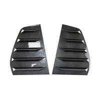 QUTALP 2 pièces garniture de couvercle de volet de fenêtre arrière de voiture, for VW, for Golf 6, for Golf 7, for Golf 7.5, for Golf 8 MK7 7.5 8 GTI GTD R garniture de ventilation latérale de persien