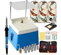 QUTBAG Kit de démarrage Professionnel pour vitraux Machine à meuler Outil de Coupe pour débutants et Amateurs