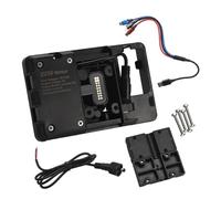 QUTBAG Support Téléphone Moto Chargeur sans Fil pour CRF1000L Africa Twin 2016 2017 2018 2019 2020 2021-2025, Support De Téléphone Portable avec Navigation USB