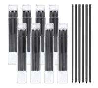 QUTHZZHY 48Pcs Mine Crayon Chantier, Crayon Chantier Menuisier 2,8 mm, Recharges pour Crayons de Charpentier Solides Remplacement, HB Recharges de Graphite Crayons de Charpentier