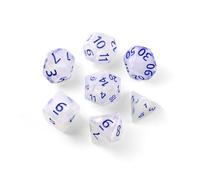 QUTHZZHY DND Dice Lot de 7 dés polyédriques pour MTG, donjon et dragons, jeux de rôle RPG, jeux de table D&D D20 D12 D10 D8 D6 D4