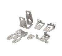 Qutsvosh 1 ensemble DC 4,8-5 V double support de cardan servo avec 2 pièces de direction 9G pour drone RC FPV (B)