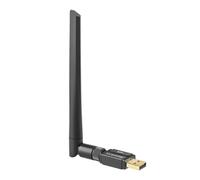 Qutsvosh Adaptateur Bluetooth 5.4 150 m - Pilote gratuit - Adaptateur USB Bluetooth pour PC, souris, clavier, récepteur audio