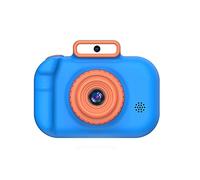 Qutsvosh Appareil photo pour enfants haute définition 4000 W arrière double caméra 2 pouces écran HD 1080p appareil photo numérique photographie, C