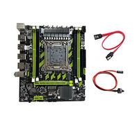 Qutsvosh Carte mère de X79G + ligne de commutation + câble SATA LGA2011 4 x DDR3 RECC fente RAM M.2 NVME PCIE X16 6XUSB2.0 SATA3.0 carte mère