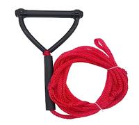 Qutsvosh Corde de remorquage robuste et polyvalente pour genouillère, ski nautique, surf, wakeboard, 7,5 m, rouge, PE