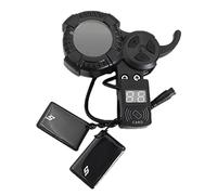 Qutsvosh Trottinette électrique avec fonction de glissement de carte en plastique noir pour Zero 8 9 10 8X 10X 11X