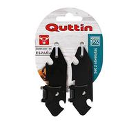 Quttin 46968 Lot de 2 ouvre-boîtes en métal 8 cm