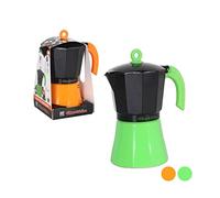 Quttin Capri Cafetière italienne pour 6 tasses, verre, multicolore
