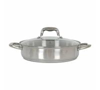 Quttin Casserole avec couvercle en verre 2,2 L Ø 24 x 6 cm