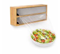 Quttin Distributeur de papier essuie-tout en aluminium et film 33,5 x 13 x 5,5 cm, taille optimale