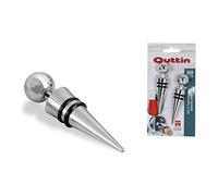 Quttin Lot de 2 bouchons en acier inoxydable pour bouteille de vin
