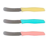 Quttin Spatule à tartiner Samba 3 Unités (20 cm), Couteau à tartiner