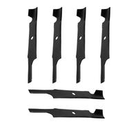 Quueparts 117-7277-03 Lot de 6 lames compatibles avec tondeuses Toro Zero Turn Titan Time Cutter 74830 74841 Z Master MX 48" 2000 Series ZX4800 ZX4820