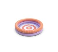 Quut - Dippy - Piscine Gonflable en PVC Premium (0,30 mm) - Ludique et Design dès 2 Ans - 120 cm de diamètre - Pataugeoire Ronde Gonflable 2 boudins (Lavande)