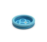 Quut - Dippy - Piscine Gonflable en PVC Premium (0,30 mm) - Ludique et Design dès 2 Ans - 120 cm de diamètre - Pataugeoire Ronde Gonflable 2 boudins (Route Océan)