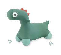 Quut - Hoppi Dino Sauteur - Jouet Sauteur Gonflable (Vert Jardin) - extérieur et intérieur - Design - Pompe comprise - Cadeau - dès 18 Mois