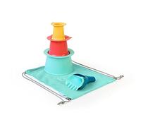 QUUT - Mon Premier Set de Plage - Triplet + Ringo + Moule Magique - Tout Mes Essentiels pour la Plage - à partir de 10 Mois (Set de Plage 1)