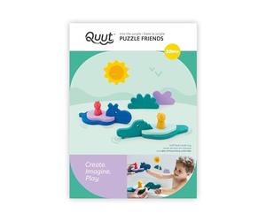 Quut opia - Puzzle Amis, Multicolore, Taille Unique (dans la Jungle)