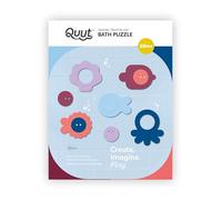 Quut Opia - Puzzle de Bain À la mer pour Enfants | Jouet de Bain en Mousse Souple, 10 pièces | sans BPA, stimule la motricité Fine & la créativité | dès 10 Mois