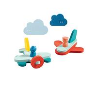 Quut Puzzle Friends dans Les airs - Jouet de Bain pour Bebe à partir de 10 Mois - Jouet de Bebe - Stimule la motricité et l'imagination