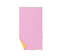 Quut - Serviette de Plage/Piscine Enfant avec Jeu - Microfibre Séchage Ultra Rapide, sans Sable - Compacte & Légère (Maison de Poupée, L - 180 x 100 cm)