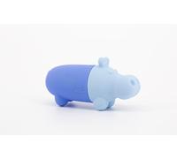 Quut - Squeezi Hippopotame - gicleur pour Le Bain - à partir de 0 Mois - arroseur Bain - Jouets de Bain bébé à partir de 10 Mois - Cadeau Naissance à 3 Ans (Hippo)