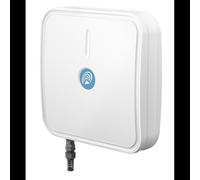 QuWireless AX12M Antenne directionnelle multi-bande 0.694-6 GHz, gain 4/6 dBi, connecteur PoE/LAN, polarisation verticale, IP67, pour RUTX12/14, Pologne.