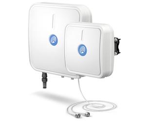 QuWireless Kit d’antenne LTE Extra Range bidirectionnelle QuMax XR2 pour RUTX12 AXR12