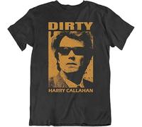 quwomu DirtyCallahan Clint Eastwood 70S Movie Fan Men T Shirt Dark Grey Mens