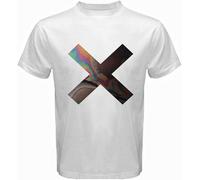 quwomu English Indie Pop Group The XX Coexist Logo Men's White T-Shirt Size S to 3XL
